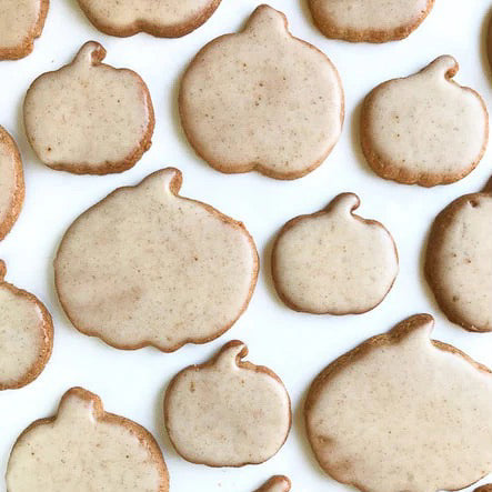 Glazed Pumpkin Spice Cookies