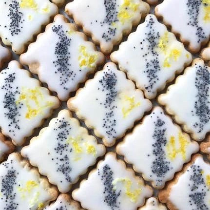 Lemon Poppy Seed Sugar Cookies