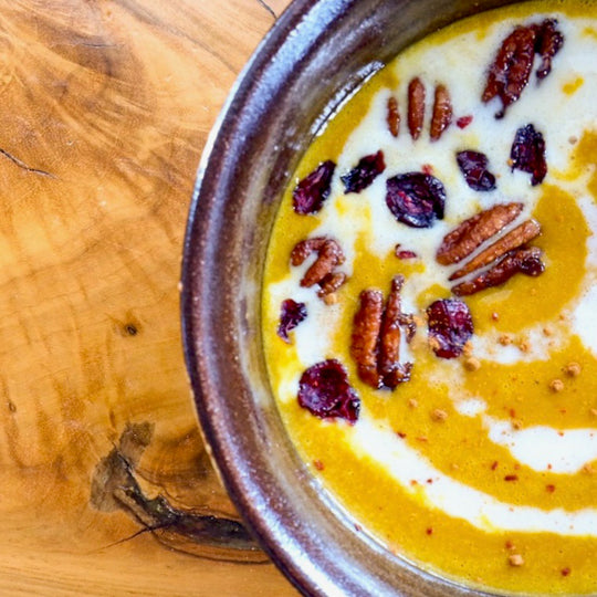 Savory Kabocha Coconut Soup