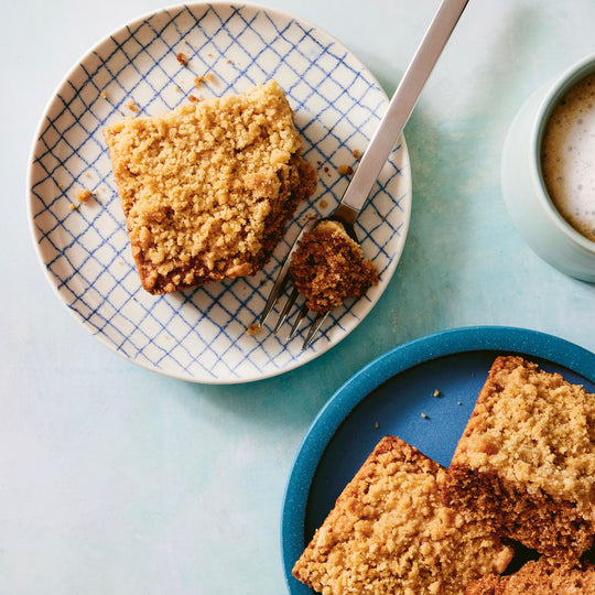 Spiced Applesauce Crumb Cake