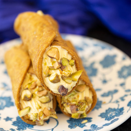 Thikki Puri & Mango Shrikhand Cannoli