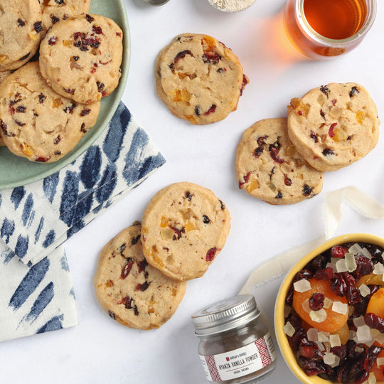 Fruitcake Shortbread