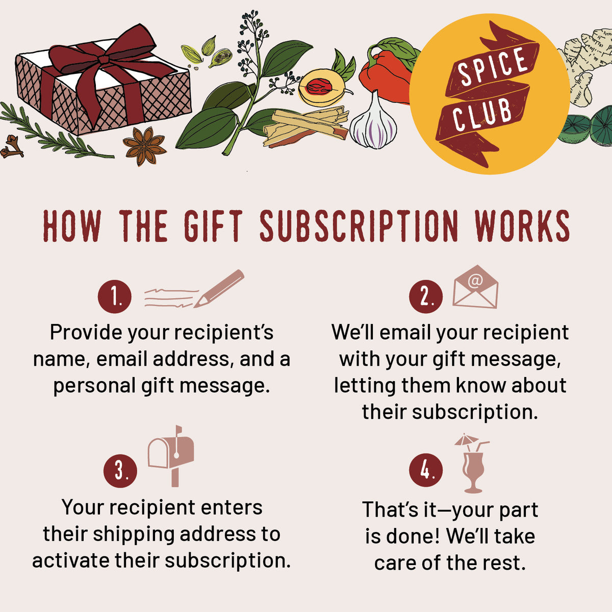 Spice Club Gift Subscription