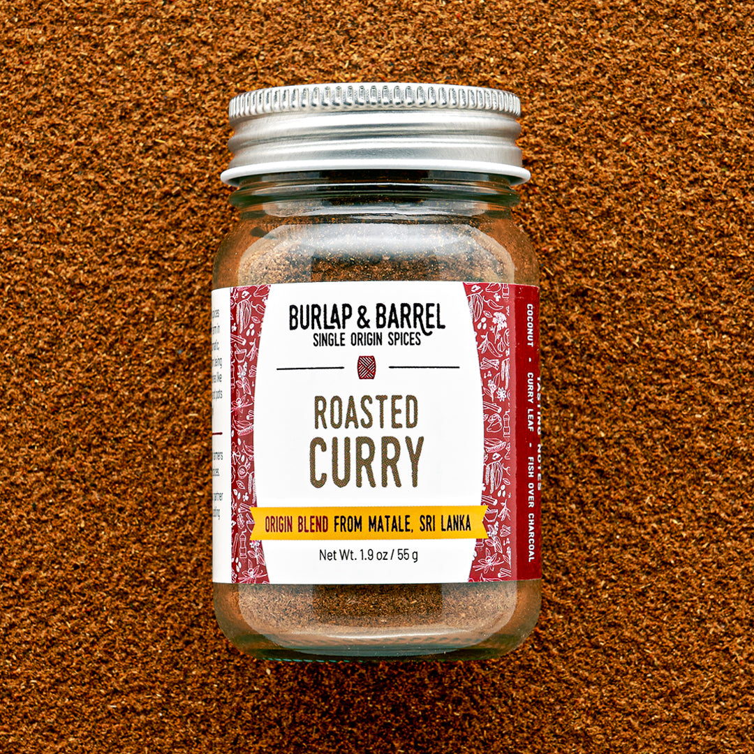 1.9 oz Jar Roasted Curry from Burlap & Barrel