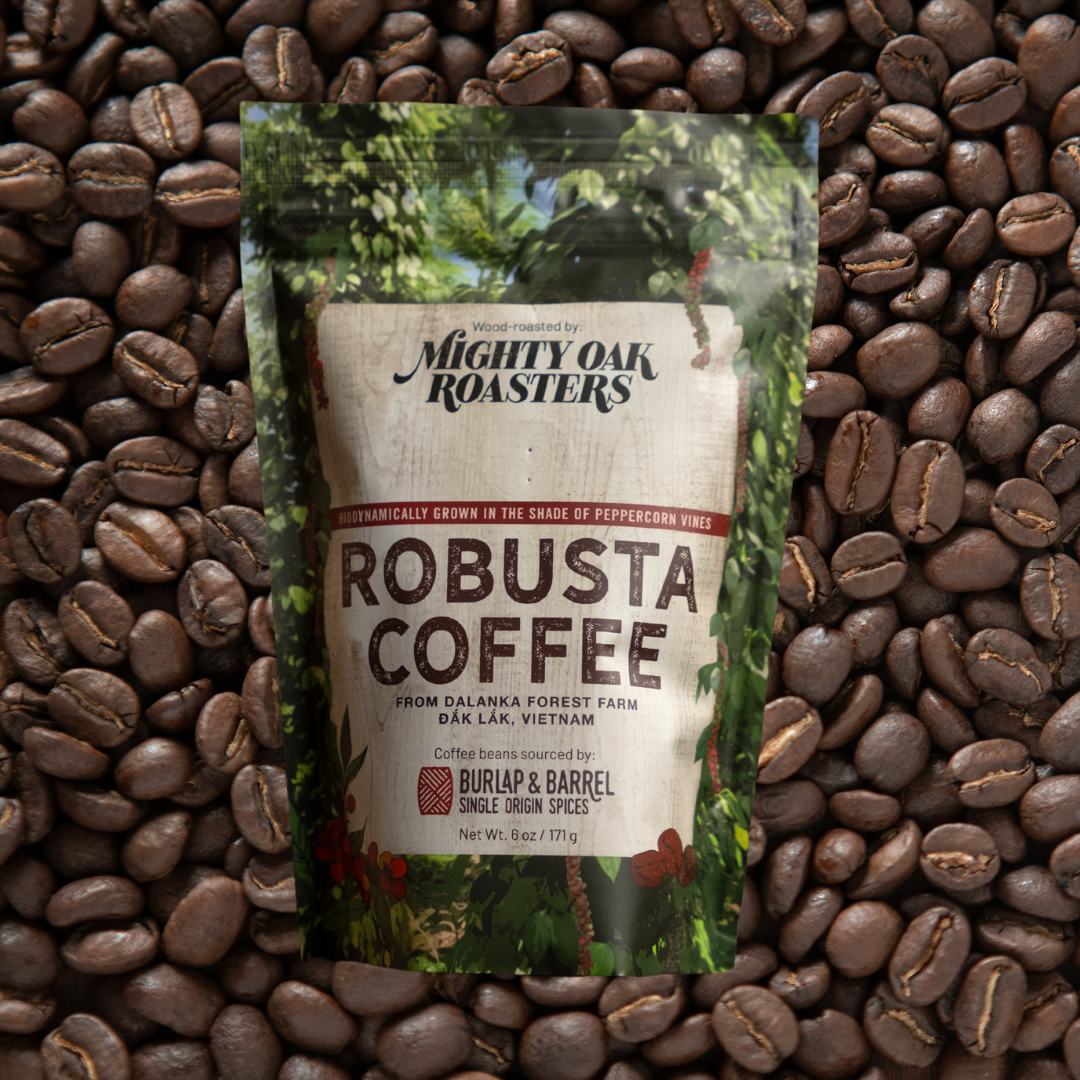 Robusta Wood-Roasted Coffee