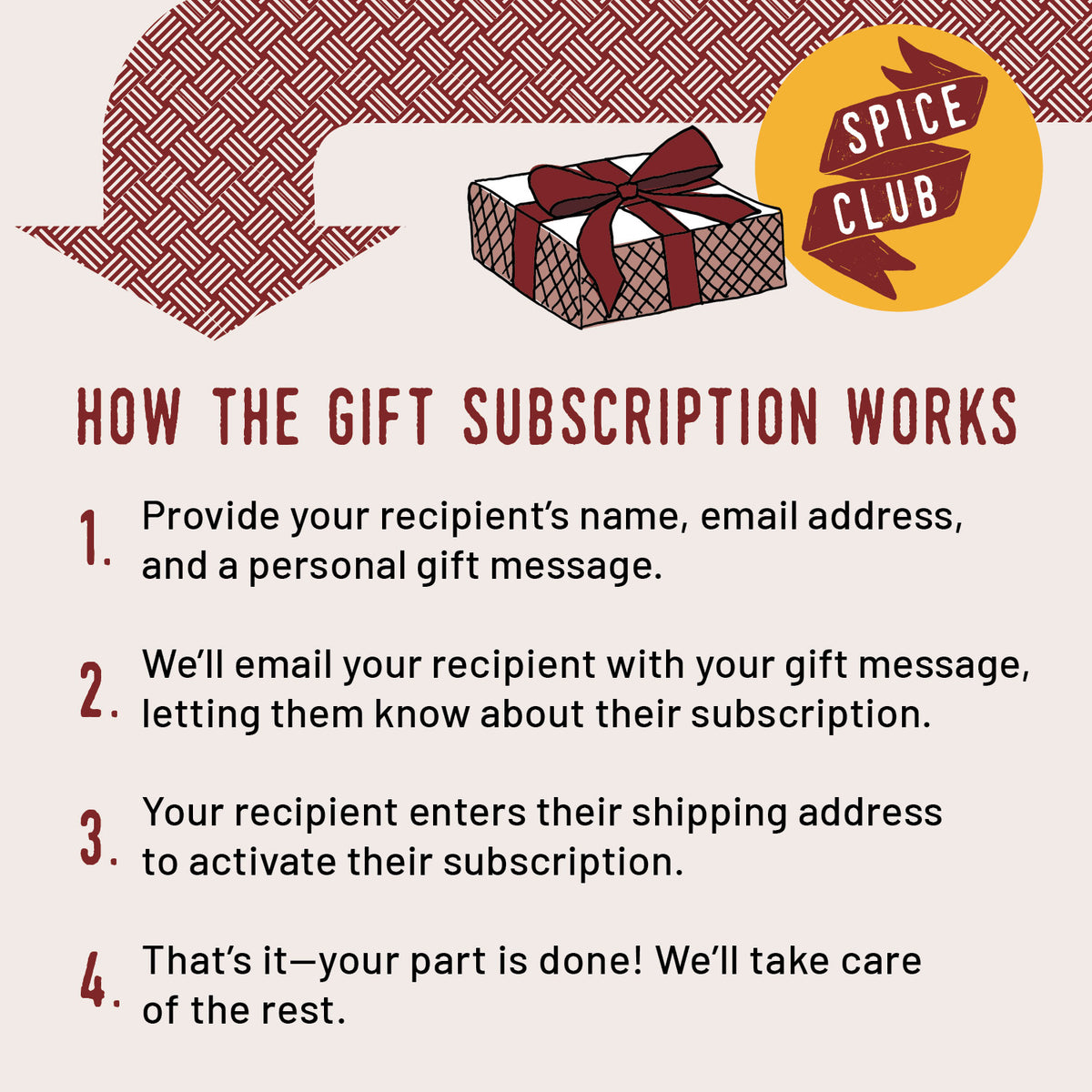 Spice Club Gift Subscription