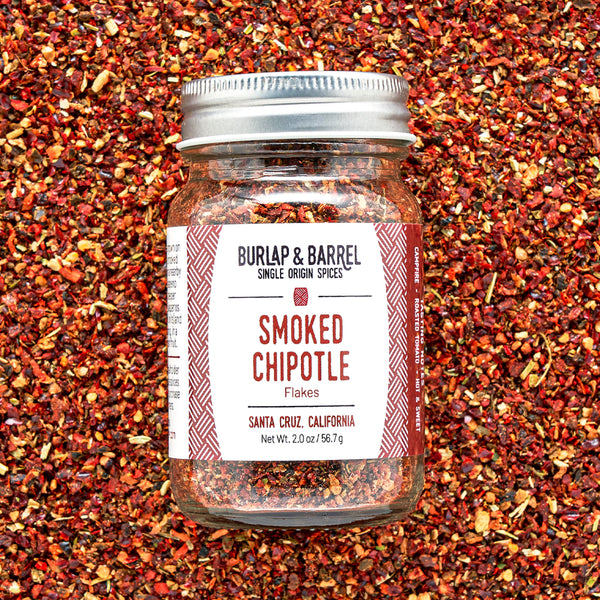 Smoked Chipotle Chili Flakes - Burlap & Barrel