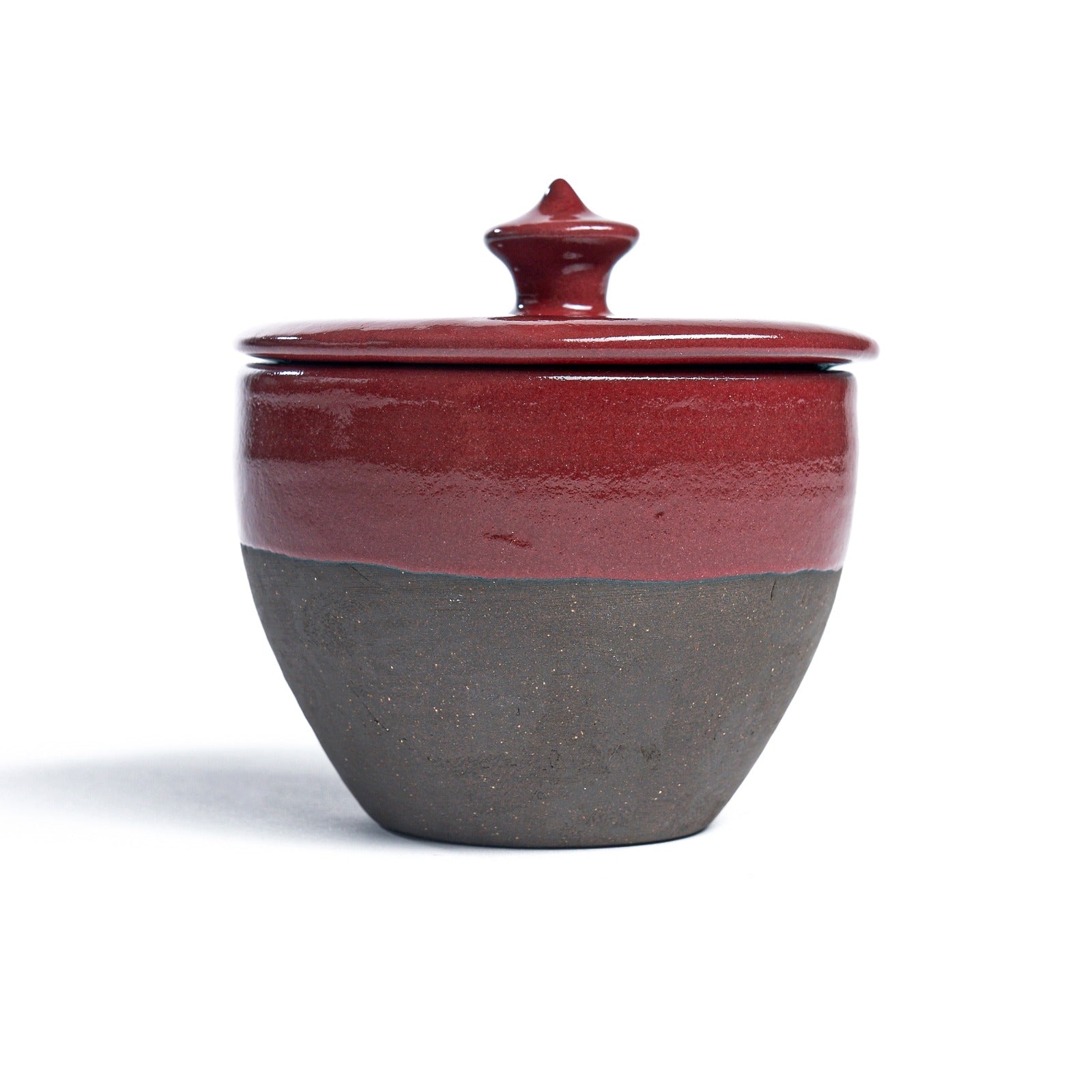 Signature Ceramic Bowl With Lid, Many Glazes