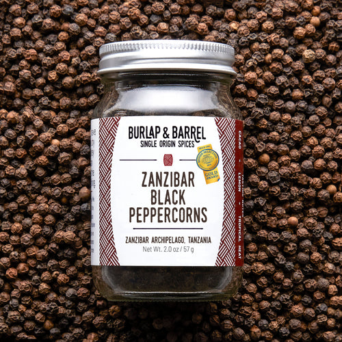 Zanzibar Black Peppercorns - Burlap & Barrel